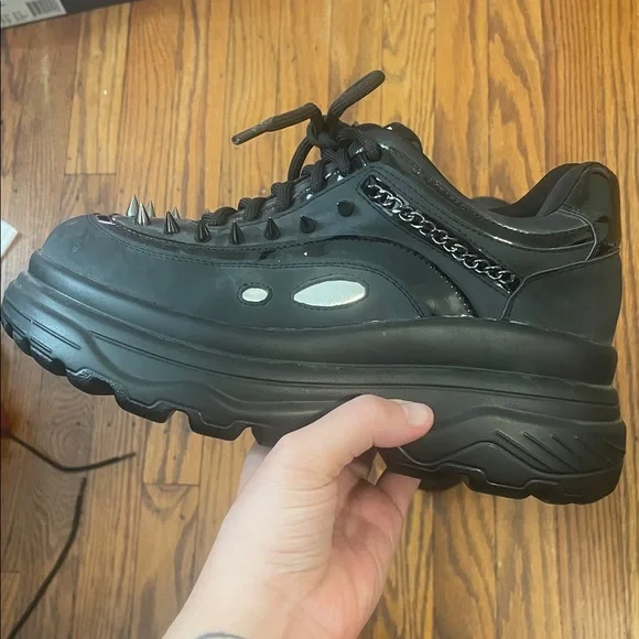 koi footwear BANE OF EXILE PLATFORM TRAINERS UK5 US7 - Picture 4 of 8